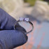 Heart Shaped Moissanite Bow Ring Jax
